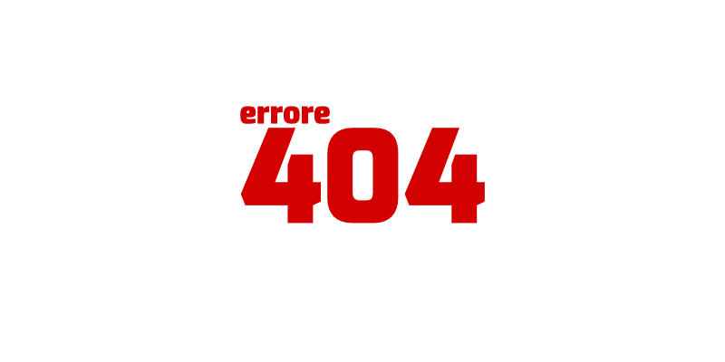 si è verificato un errore 404